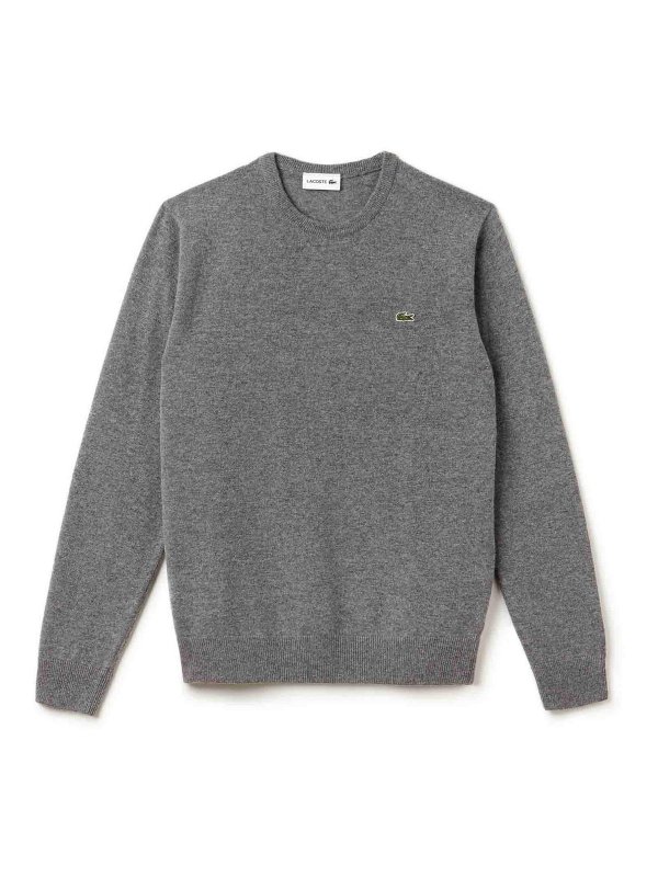 LACOSTE: Pull col rond - Pull Col Rond - Gris