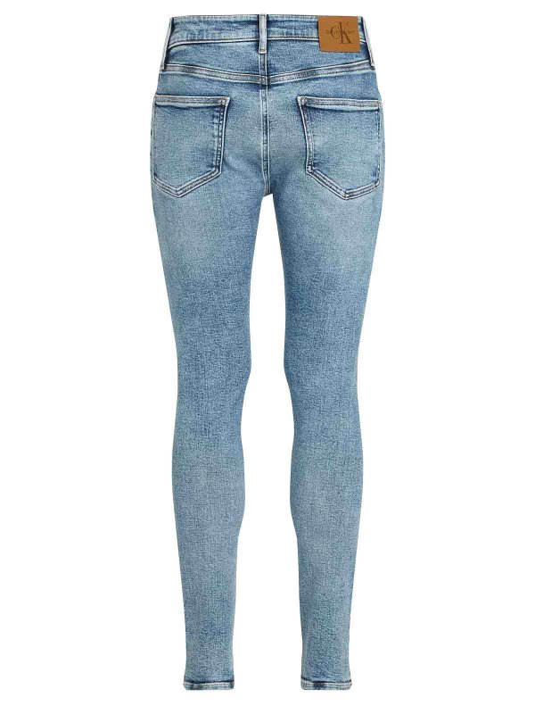CALVIN KLEIN: straight leg jeans online - Jeans Blu