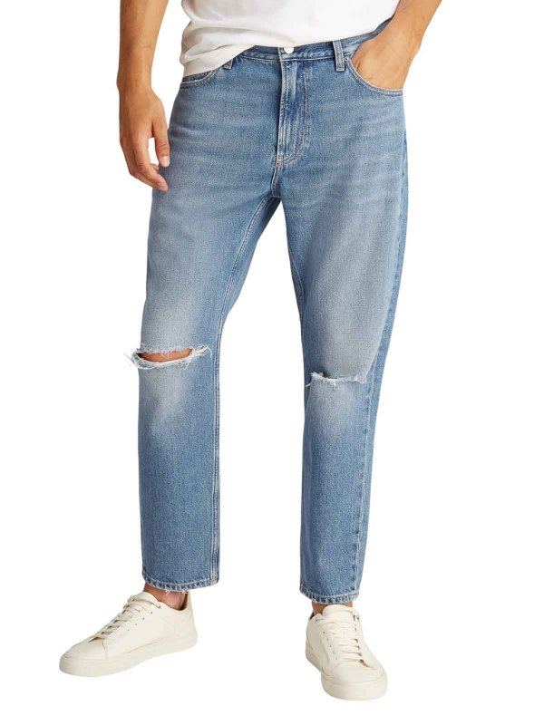 The Best Shops CALVIN KLEIN: straight leg jeans - Jeans Blu