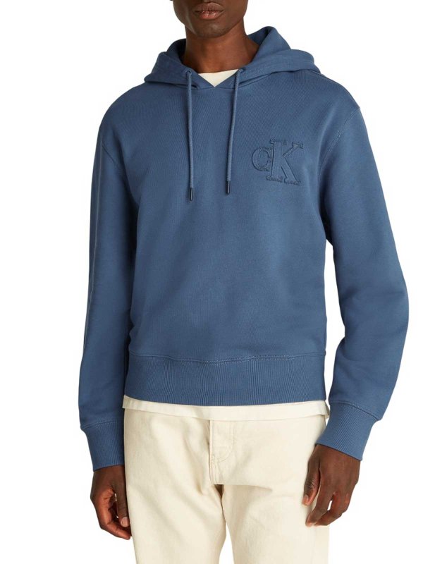 The Best Shops CALVIN KLEIN: Sudaderas y suéteres - Sudadera - Azul