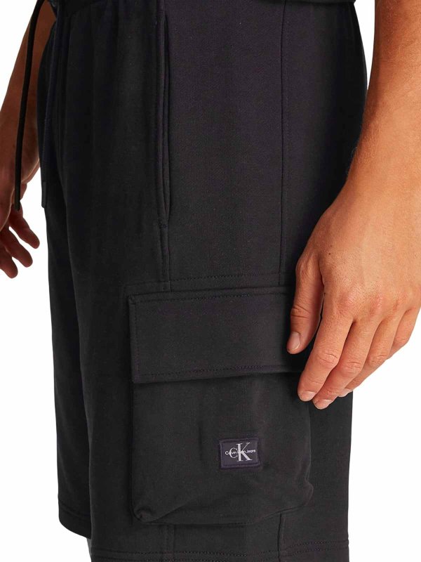pantaloni shorts shop online Pantaloncini Nero