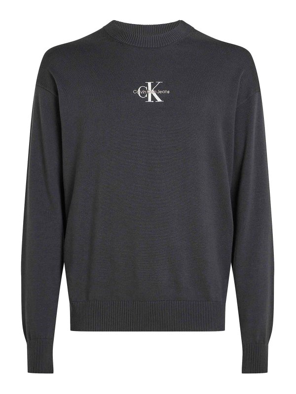 CALVIN KLEIN: Felpe e maglie - Maglie Blu