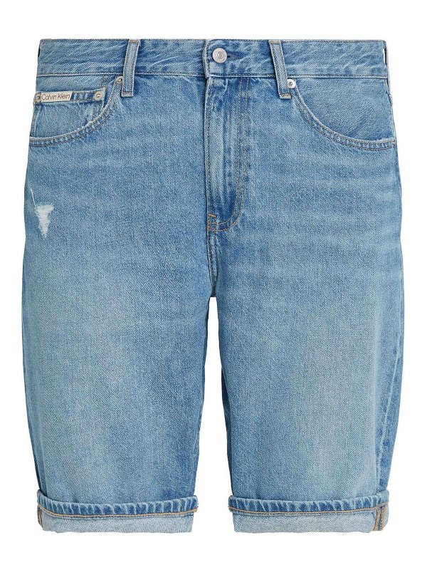 CALVIN KLEIN: Shorts - Short - Bleu