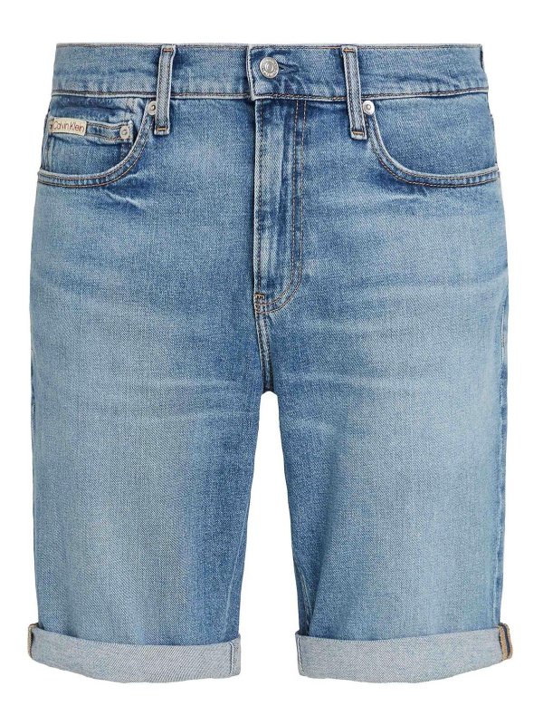 CALVIN KLEIN: Shorts - Short - Bleu