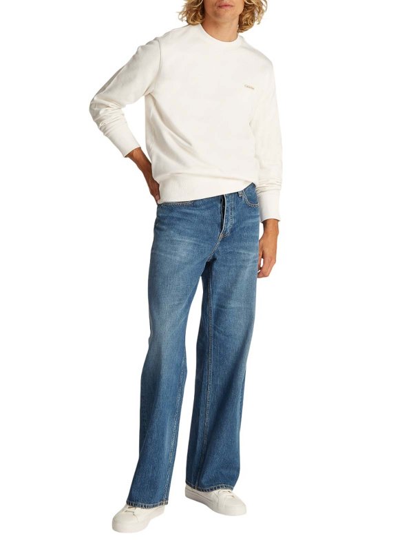 スウェットシャツ/セーター - ベージュ shop online: CALVIN KLEIN