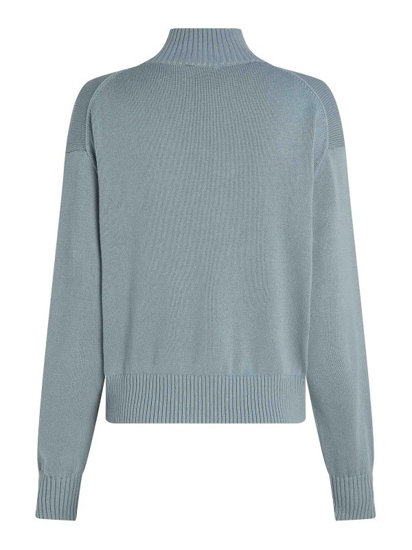 CALVIN KLEIN: Rollkragenpullover  und Polo-Ausschnitt online - Rollkragenpullover - Blau