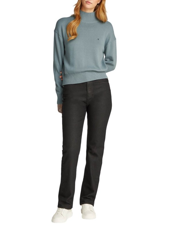 Rollkragenpullover - Blau shop online: CALVIN KLEIN