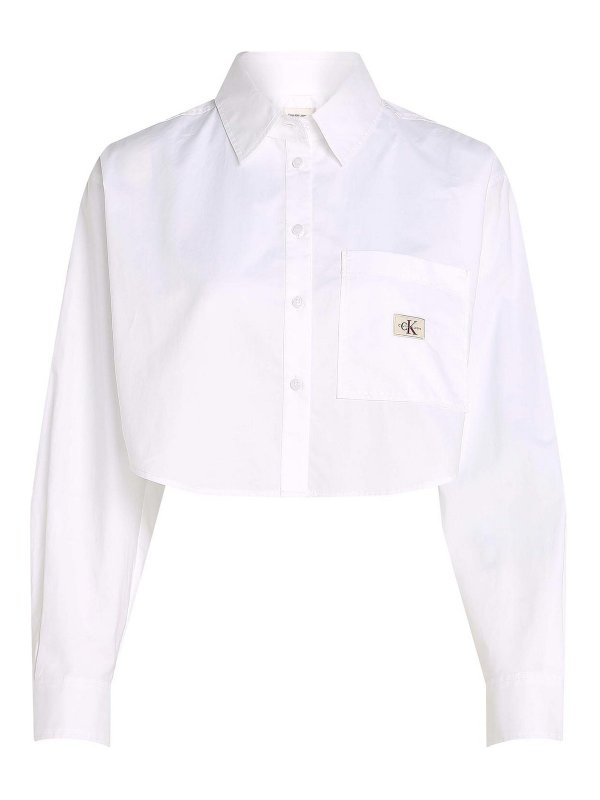 CALVIN KLEIN: shirts - White Shirt