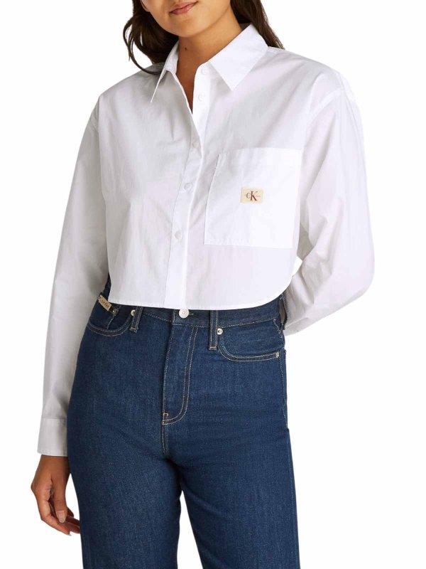 The Best Shops CALVIN KLEIN: shirts - White Shirt