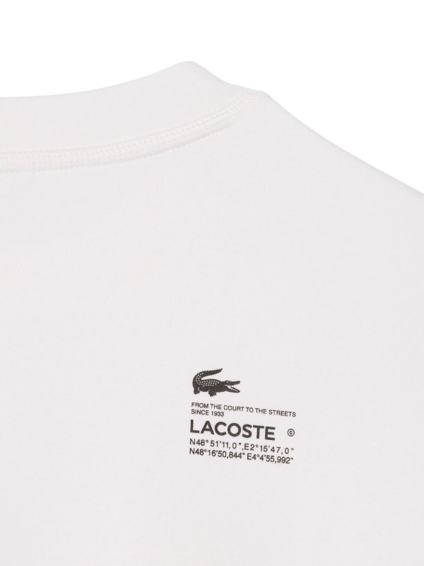 The Best Shops LACOSTE: Sweatshirts & Sweaters - White Shirt