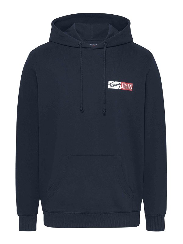 TOMMY HILFIGER: スウェット＆セーター - スウェットシャツ/セーター - ブルー