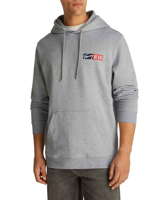 The Best Shops TOMMY HILFIGER: スウェット＆セーター - スウェットシャツ/セーター - グレー