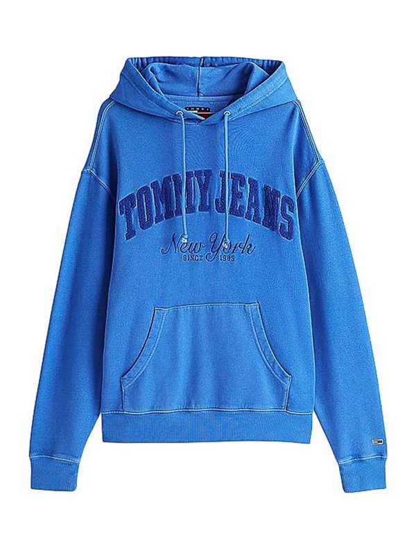 TOMMY HILFIGER: スウェット＆セーター - スウェットシャツ/セーター - ブルー
