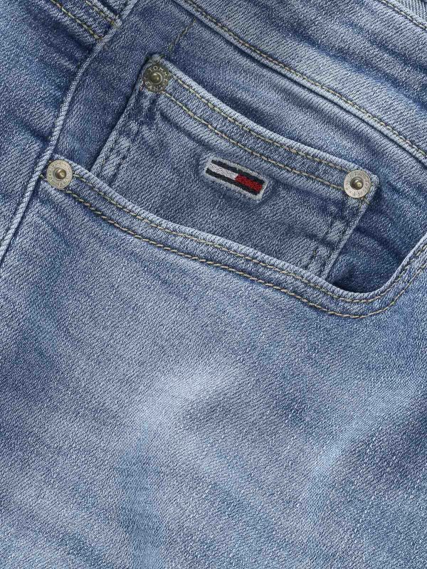 The Best Shops TOMMY HILFIGER: スキニージーンズ - スキニージーンズ - ブルー