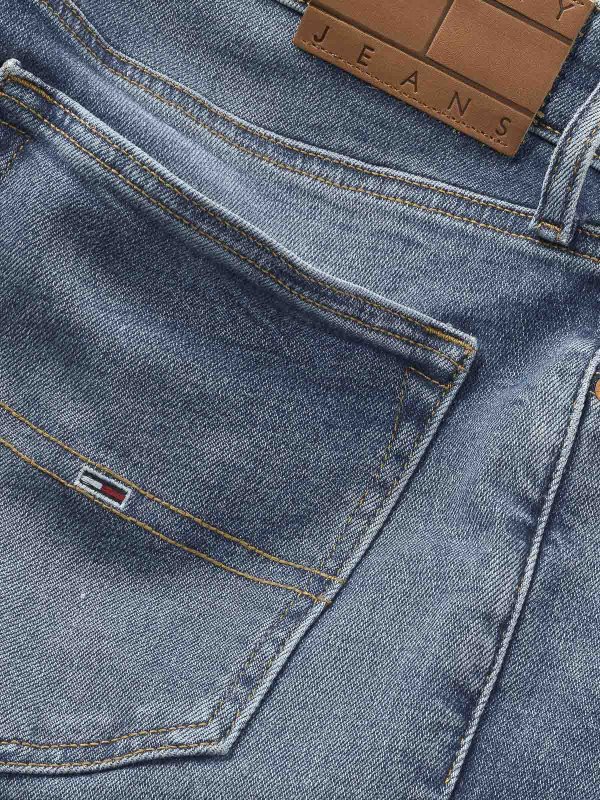 The Best Shops TOMMY HILFIGER: スキニージーンズ - スキニージーンズ - ブルー