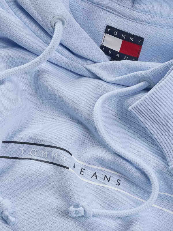 The Best Shops TOMMY HILFIGER: スウェット＆セーター - スウェットシャツ/セーター - ブルー