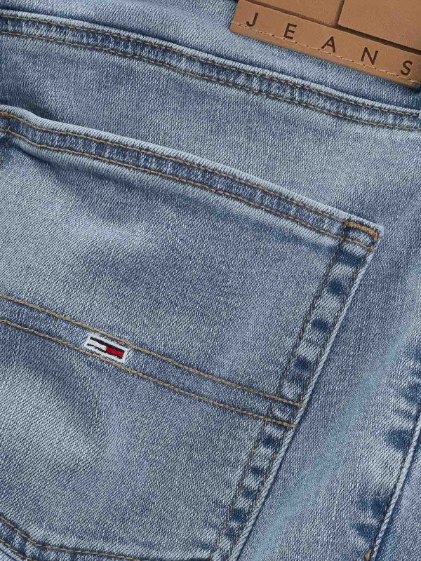 The Best Shops TOMMY HILFIGER: ストレートジーンズ - ストレートジーンズ - ブルー