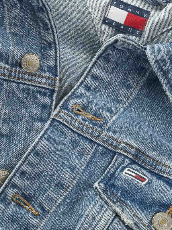 The Best Shops TOMMY HILFIGER: knee length coats - Blue jackets