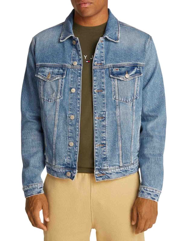 Blue jackets shop online: TOMMY HILFIGER