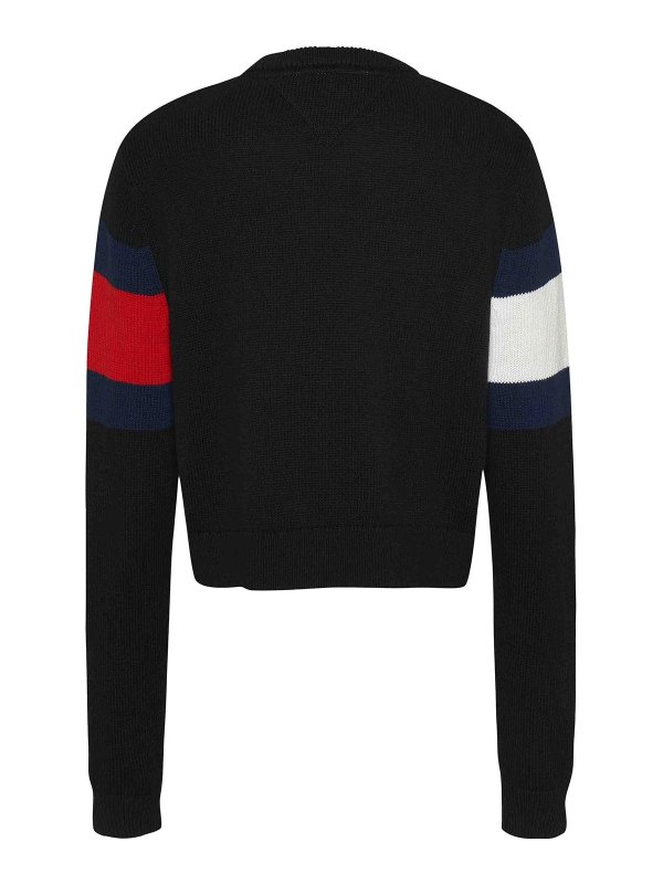 TOMMY HILFIGER: クルーネック online - クルーネック - 黒