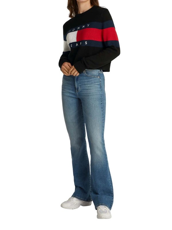 TOMMY HILFIGER buy online クルーネック - 黒