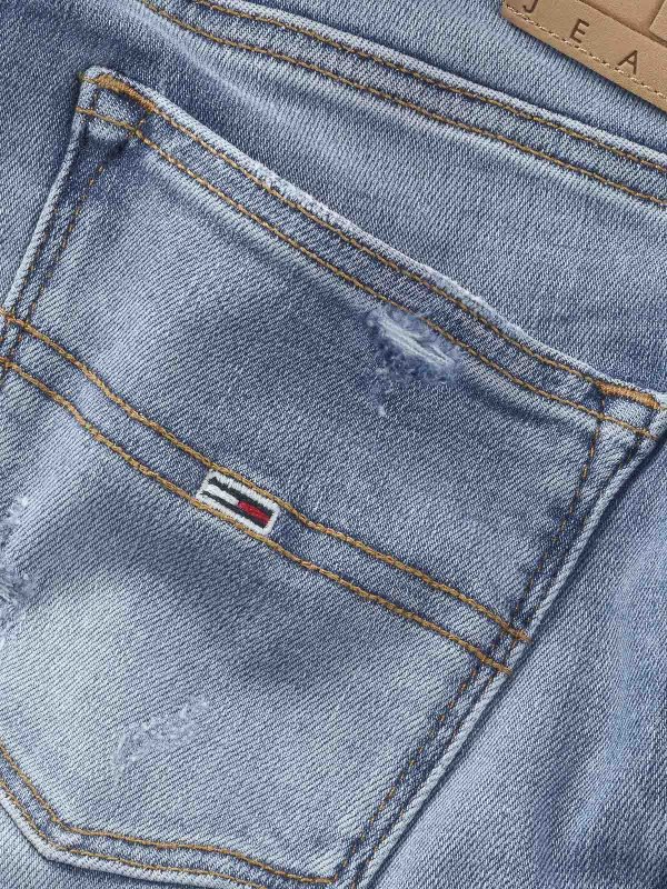 The Best Shops TOMMY HILFIGER: スキニージーンズ - スキニージーンズ - ブルー