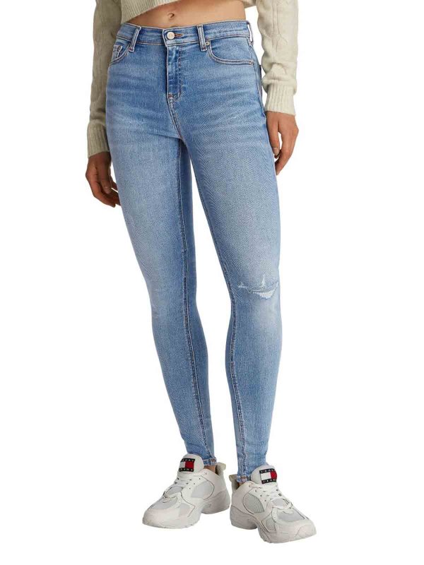TOMMY HILFIGER buy online スキニージーンズ - ブルー