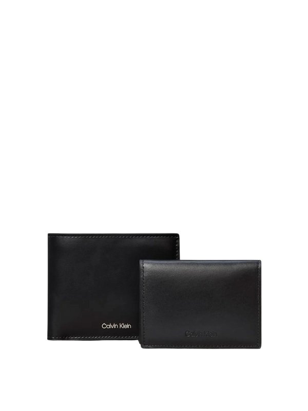 CALVIN KLEIN: wallets & purses online - Black wallet