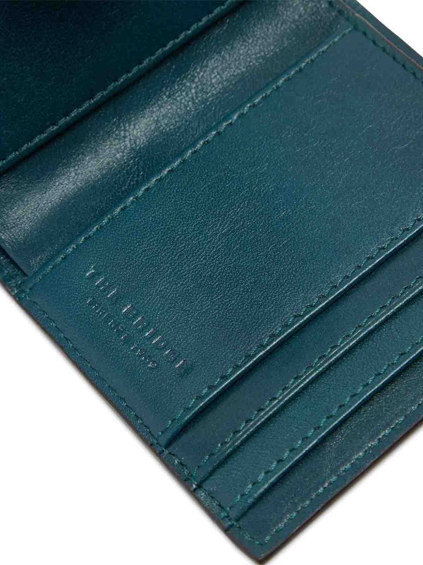 Blue wallets shop online: THE BRIDGE