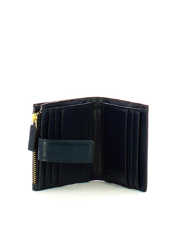 The Best Shops THE BRIDGE: wallets & purses - Blue wallets
