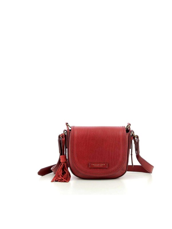 THE BRIDGE: shoulder bags - Red Bag