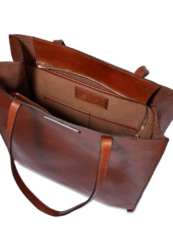The Best Shops THE BRIDGE: totes bags - Brown Bag
