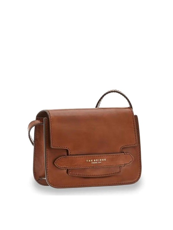 THE BRIDGE: cross body bags - Brown Bag