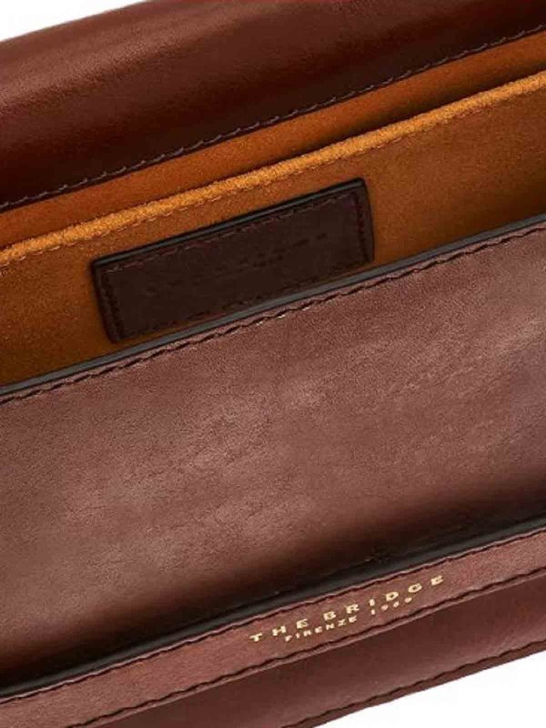 THE BRIDGE: cross body bags online - Brown Bag