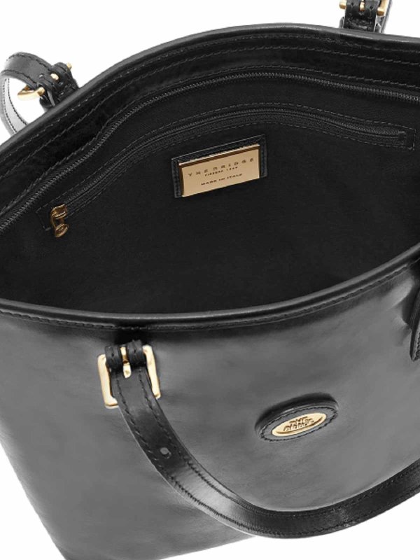 THE BRIDGE: totes bags online - Black Bag