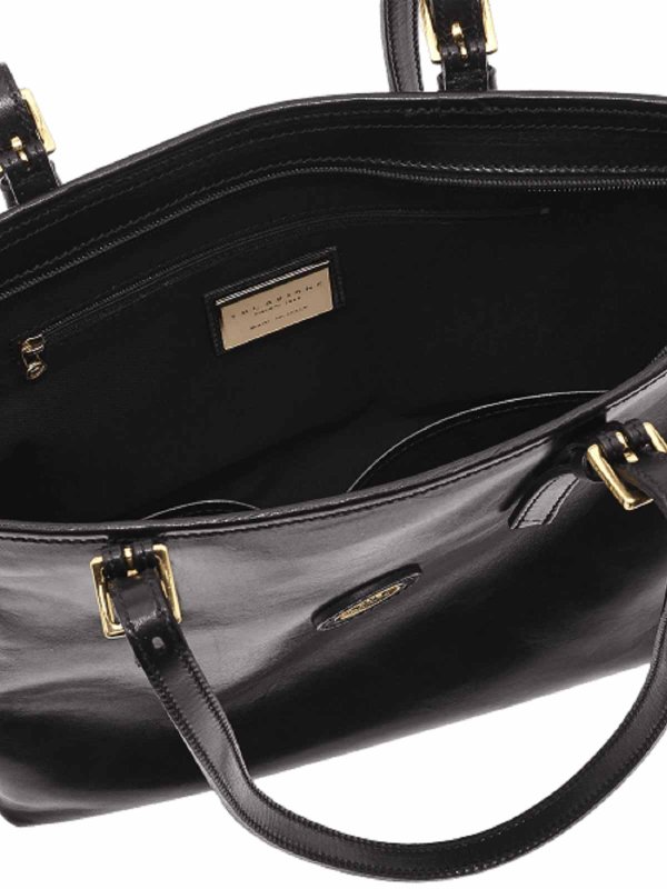 THE BRIDGE: totes bags online - Black Bag