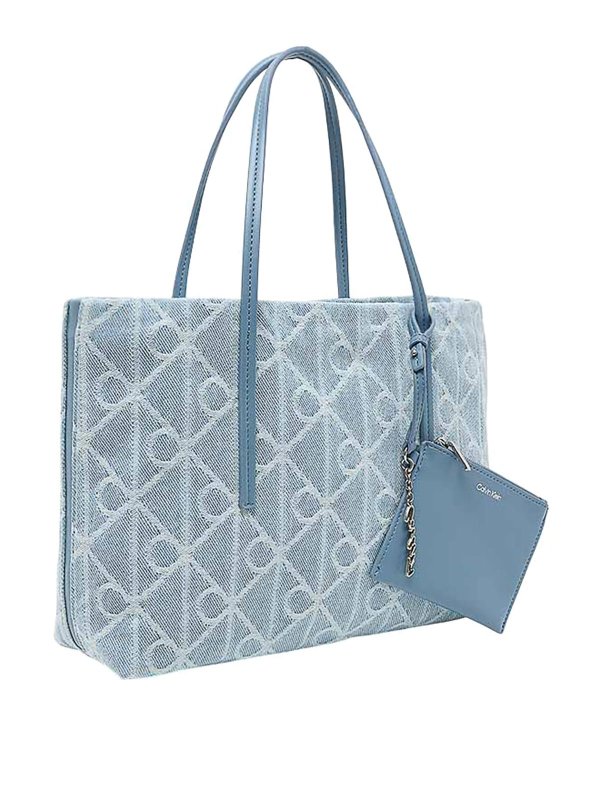CALVIN KLEIN: pochette online - Borsa  Azzurro