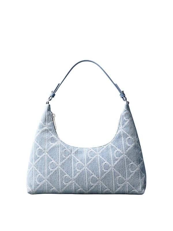 CALVIN KLEIN: totes bags - Light blue Bag