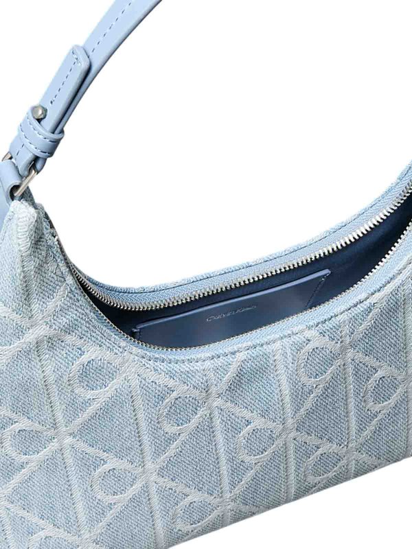 The Best Shops CALVIN KLEIN: totes bags - Light blue Bag