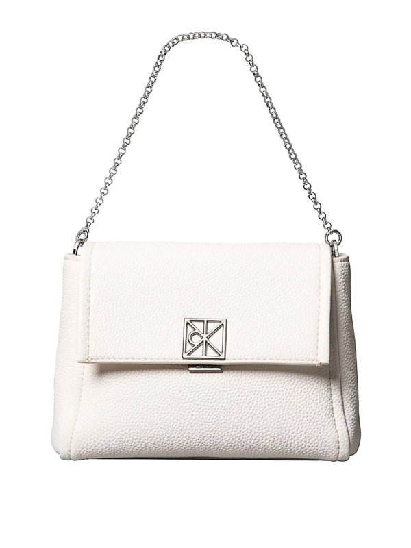 CALVIN KLEIN: shoulder bags - White Bag