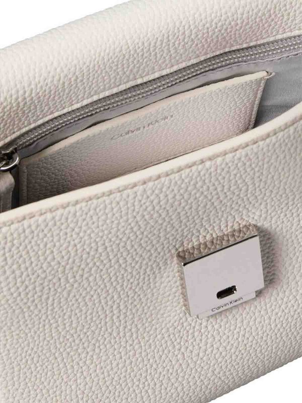 The Best Shops CALVIN KLEIN: shoulder bags - White Bag