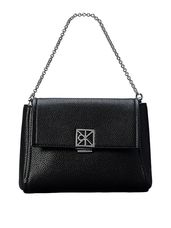 CALVIN KLEIN: shopper - Borsa  Nero