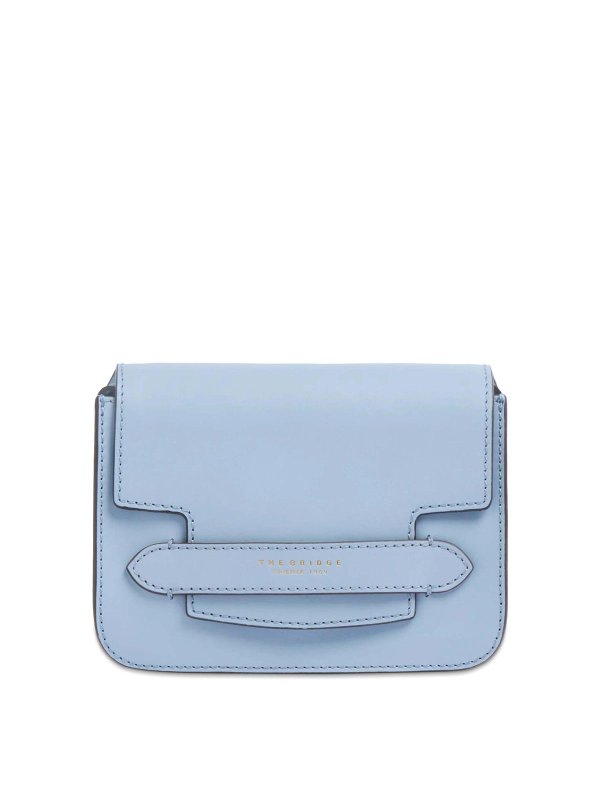 THE BRIDGE: totes bags - Light blue Bag