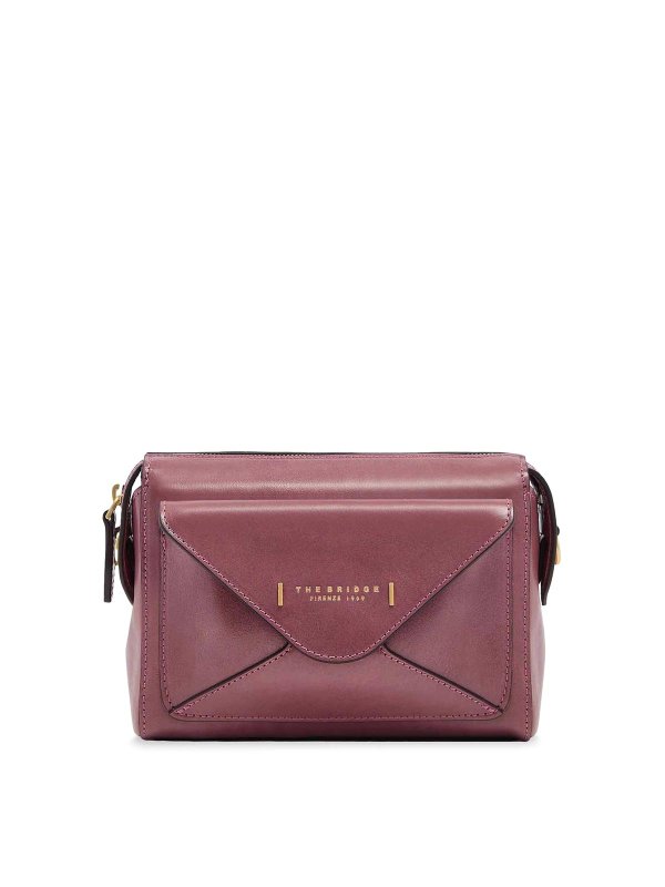 THE BRIDGE: totes bags - Purple Bag