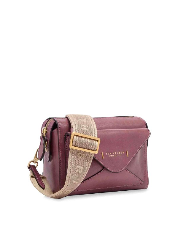 THE BRIDGE: totes bags online - Purple Bag