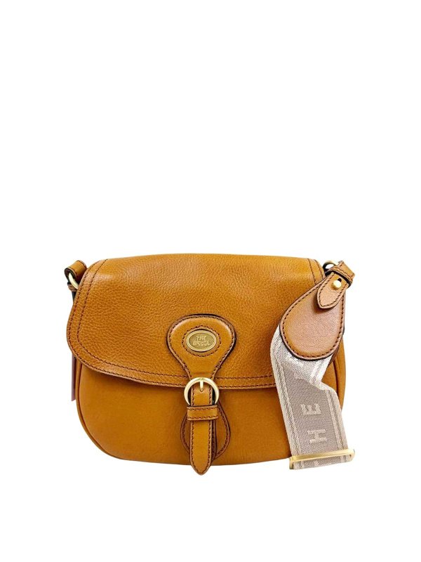 THE BRIDGE: shoulder bags - Brown Bag