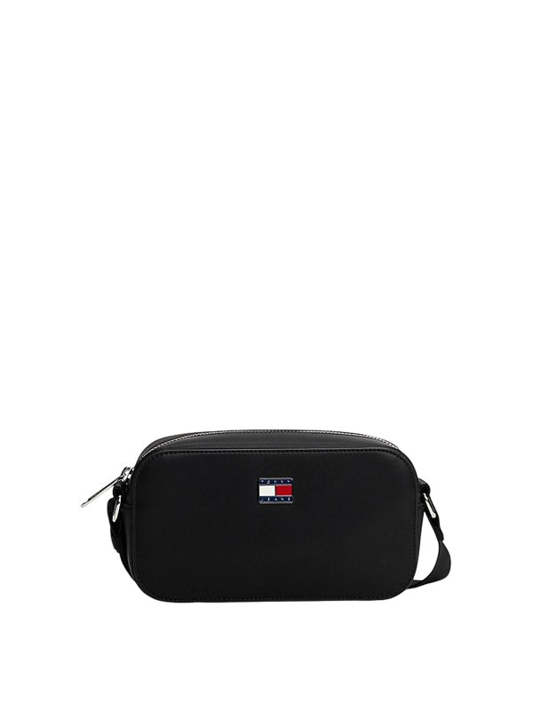 TOMMY HILFIGER: borse a tracolla - Borsa  Nero