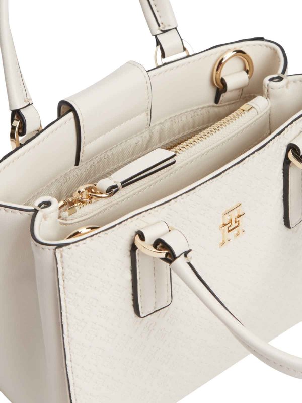 The Best Shops TOMMY HILFIGER: totes bags - White Bag