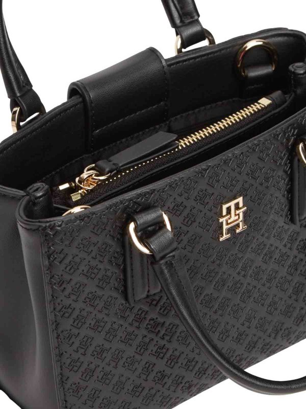 The Best Shops TOMMY HILFIGER: トートバッグ - トートバッグ - 黒