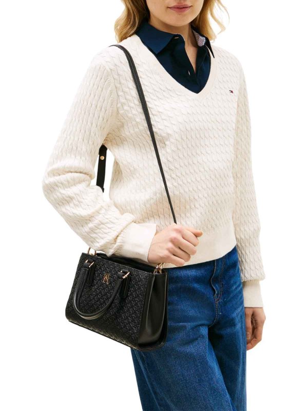 TOMMY HILFIGER buy online トートバッグ - 黒